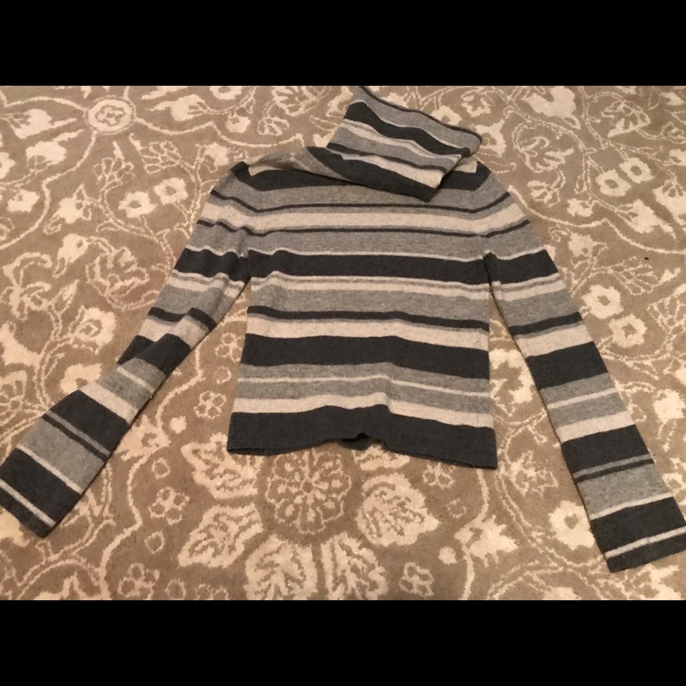 Oversized turtleneck sweater